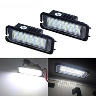 LED Number Car License Plate Light Lamp For Porsche Boxster 987 981 982 Spyder Cayenne 958 92A 911 C