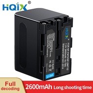 HQIX สำหรับ Sony CCD-TRV96 TRV106 TRV108 TRV116 TRV126 TRV128 TRV208E HVL-MB RM กล้อง ML20M NP-QM71D