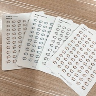 Bubble Speech Icon Planner Stickers