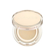 AMUSE SEOUL Dew Jelly Vegan Cushion Foundation (1.5 CLEAR) - Full Coverage, Dewy Glow Finish, Lightw