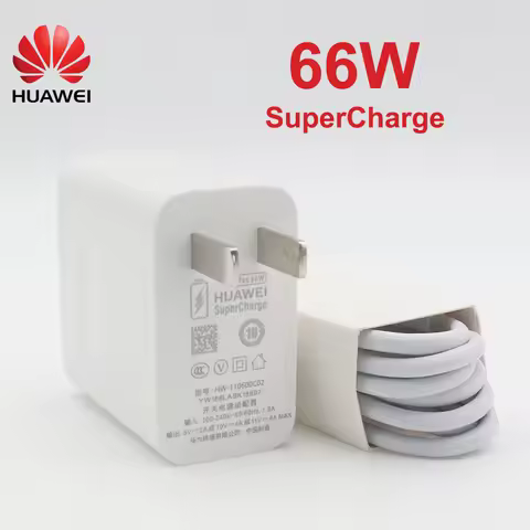 66W EU US SuperCharge Super Fast Charger For Huawei P40 P50 P30 Pro Mate 50 40 30 Honor 50 Majic 3 4