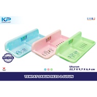 (PG) Renzo 2-Section Soap Holder 2-Section Soap Holder/ Soap Holder Soap Container