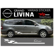 Latest variations of Nissan Grand Livina stickers, custom Nissan Grand Livina stickers