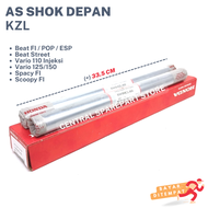 KZL PAKET 1 PASANG AS SHOK DEPAN + OLI SHOCK + KARET SIL SOK DEPAN HONDA BEAT FI ESP POP STREET VARI