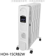 《可議價》禾聯【HOH-15CRB2W】11葉片式電子恆溫電暖器