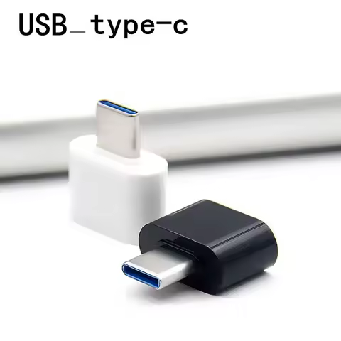 100/200pcs Type C OTG Adapter USB C Male To USB Female Type-C Cable adapter Converters For Samsung X
