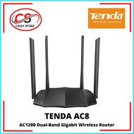 Tenda AC8 AC1200 Dual-Band Gigabit Wireless Router Tenda