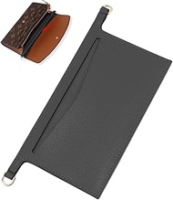 Leather Purse Insert Organizer Conversion Kit for Emilie Wallet, Divider Pocket Inside Clutch for Wo