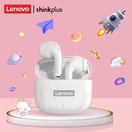 Lenovo LP40 Pro TWS หูฟังบลูทูธการ์ตูนหูฟังไร้สายขนาดเล็กกรณีเล่นเกมบลูทูธเล่นเกมกีฬาวิดีโอคอลล์ชุดห