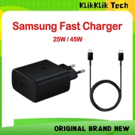 Samsung 45W Fast Charger 25W Charger Type C to Type C Cable