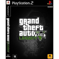 Ps2 CD DVD GAME CASSETTE: GTA V LEGACY