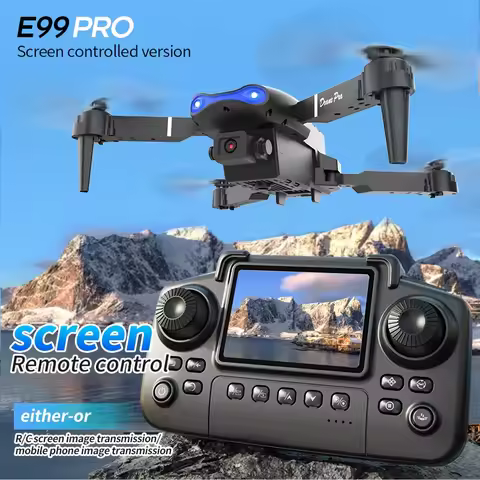 New E99 PRO Drone Screen Control Aerial Drone High Definition Dual Camera Remote Control Aircraft Fo