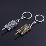 Cross-Border Foreign Trade Tank Keychain Tank Pendant Military Fan Chariot Alloy Jewelry