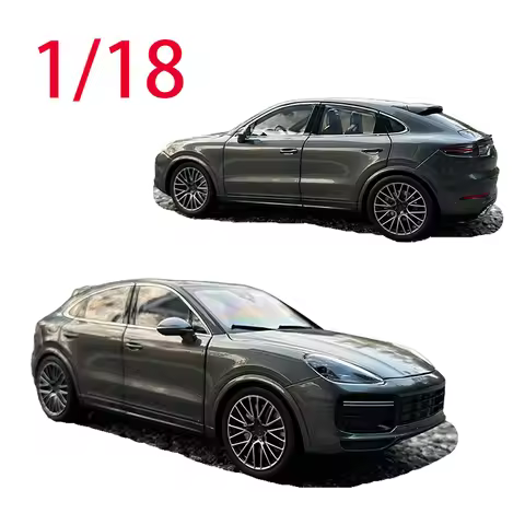 NOREV Diecast 1/18 Scale Porsche Alloy Car Model Porsche Cayenne Turbo Coupe 2019 Play Vehicles Toys