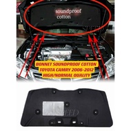 TOYOTA CAMRY ACV40 ACV41 FRONT BONNET ENGINE COVER SOUNDPROOF COTTON COVER HOOD INSULATOR DEPAN BONN