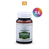 Suphap Osod Dietary Supplement Spirulina And Moringa Powder Supapot SPIMOR Set 6 Bottles (30 Tablets/Jar)