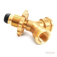 JOY Adjustable Brass Pressure Relief Device Reliable Brass Pressure Regulator Pressure Reducer for Residential Gas Tank