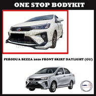 PERODUA BEZZA 2020 FRONT SKIRT DAYLIGHT (GU) ABS SKIRT LIP BODYKIT