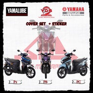 [100% ORIGINAL] Yamaha Ego Avantiz Coverset and Sticker BPM1 DPBMU DBSB (B92-F0000/ B92-FG00)