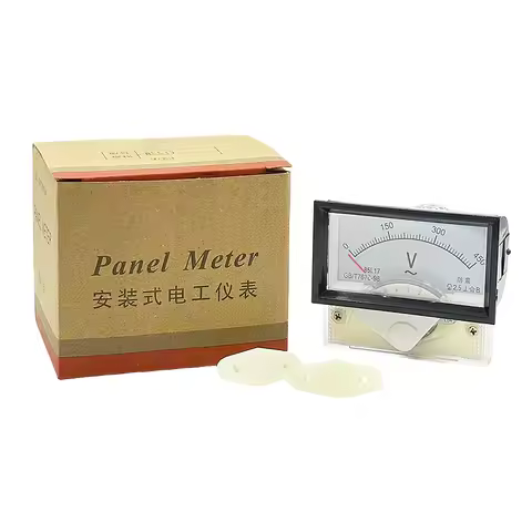 85L17 High-Precision AC Voltmeter 0-10V/30V/50V/100V/150V/250V/300V/450V/500V/750V AC Analog Pointer