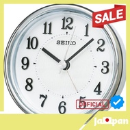 【Direct From Japan】Seiko Clock Alarm Clock Analog EL Backlight White Pearl KR895W SEIKO