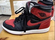 中古 Nike Air Jordan 1 Retro High OG Bred 黑紅 US9.5 AJ 櫻木花道 2016