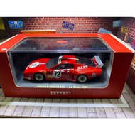 HOT WHEELS IXOMODELS FERRARI BB512 LE MANS 1982 1:43