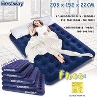 BESTWAY 67003 Portable Premium Series Inflatable Double Air Bed Mattress Tilam Angin Tilam Murah