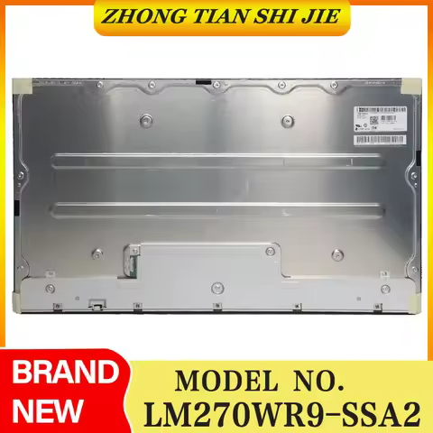 27" 4K Brand New Original LCD Screen IPS Monitor Panel Replacement LM270WR9-SSA2 for Repair or DIY
