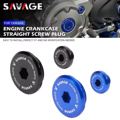 2024 WR YZ 250 450 Motocross Engine Crankcase Plug Cap Cover For YAMAHA YZ250F YZ450F WR250F WR450F 