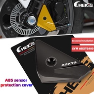 Chekis for SYM ADXTG400 ADXTG 400 Modified ABS sensor protection cover aluminum alloy decorative cov