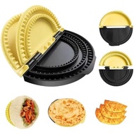 3-in-1 Tortilla Sealer and Crimper Press for 6, 8, 10 Inch Wraps | Makes Sealed Quesadillas, Burrito