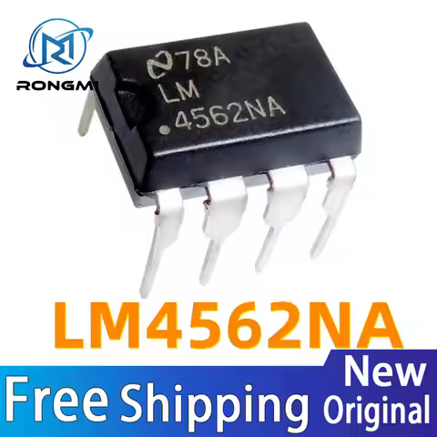 2-10Pcs LM4562NA LM4562 4562 DIP-8 IC Chip in Stock Wholesale