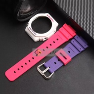 สายเรซิ่นสำหรับ Casio G-SHOCK GA2100 2110กีฬากันน้ำดัดแปลงนาฬิกาอุปกรณ์เสริมสำหรับผู้ชายผู้หญิง GA-2