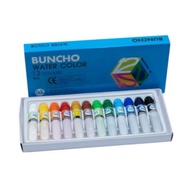 buncho 6cc 12pcs water colour set