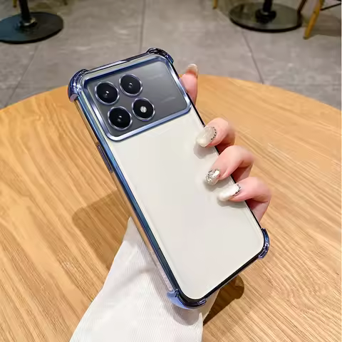 For Poco X6 Pro Case Poco F6 Pro Phone Case Poco X6 Cover Poco F6 Corners Thickening Shookproof Plat