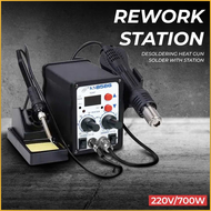 PROMO SMD - KS8586 Solder Blower Uap Servis HP portable Desoldering Heat Gun Station 220V/700W