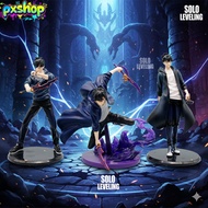 Solo Leveling Figure Sung Jinwoo Shadow Monarch Beru Igris Action Figure Anime Statue Collectible Mo