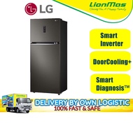 LG 423L Inverter Top Freezer Fridge GN-B392PLGK GN-B392PXBK Refridgerator Peti Sejuk