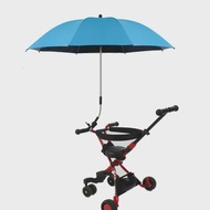 ร่มกันแสงแดดกันฝนยูวีร่มแบบพับรถเข็นเด็กทารกแบบสากลปรับได้360องศาที่บังแดดกระบังแสงที่ครอบหลังคา