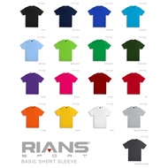 RIANS BASIC ROUNDNECK T-SHIRT (PLAIN T-shirt)