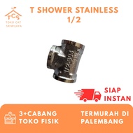 T SHOWER STAINLESS 1/2 – T SHOWER CONNECTION