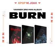VANNER [BURN] 3rd MINI ALBUM (1st Oct.2024)