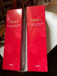 韓國ORIKS 玫瑰保濕精萃淨白洗卸乳 100ml（效期比較近不介意再下單）買多讓出