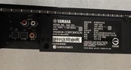 二手台灣公司貨Yamaha Soundbars單件式家庭劇院YAS-103(外接電源連藍芽可使用當銷帳零件品