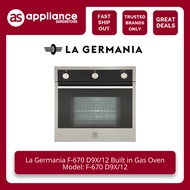 COD La Germania F-670 D9X12 Built in Gas Oven with Electric Grill