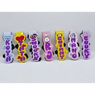 SG Local Delivery: BT21 Laminated Magnetic Bookmark with Names (Koya/Tata/Shooky/RJ/Chimmy/Mang/Cook