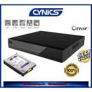 CYNICS CCTV DVR 3000-SERIES Digital Video Recorder/Decorder + Hardisk N5-3104LS / N5-3108LS / N5-311
