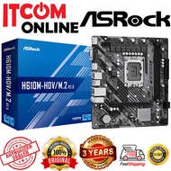 ASROCK H610M-HDV/M.2 R2.0 DDR4 SOCKET 1700 MOTHERBOARD