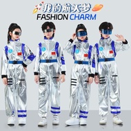 Astronaut Costume Adult Children Wandering Earth Costume Parent-Child Costume Children Cos Space Sui